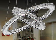 Lüks K9 Kristal Krom 18W LED Modern Avize Işıklandırması 7500K - Bar / Otel için 8000K