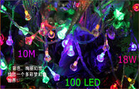 100 Ampuller 18 Watt Dış Mekan LED Işıklar Sıcak Beyaz LED Küre Işıklar