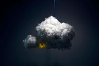 Art Cloud Modern Süspansiyon Işık Soğuk Dekoratif Konut için, 3W - 6W