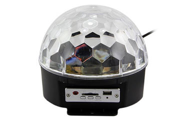 SD ve USB ile RGB Crystal Magic Ball X&#39;mas Dance Party Disco Işıklar LED