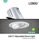 Sıcak Beyaz Banyo / Mutfak LED Altlığı Yüksek Parlaklık 140 lm / W