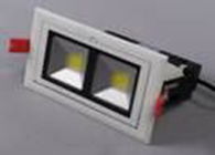 48W COB Dikdörtgen Gömme Downlight CE RoHS SAA, Doğal Beyaz LED