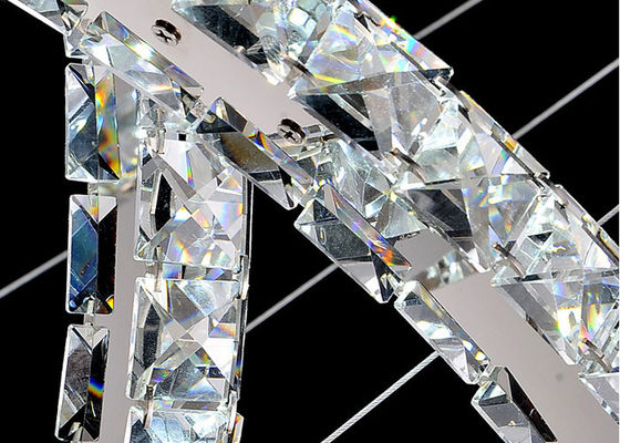 Ev / Ticari Dekorasyon Aydınlatma için 47W LED Çağdaş Lüks Kristal Avize
