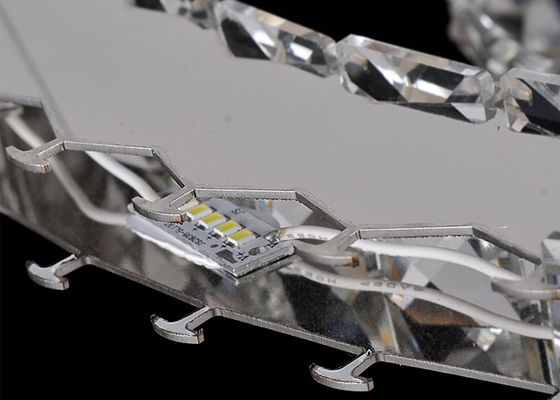 Ev / Ticari Dekorasyon Aydınlatma için 47W LED Çağdaş Lüks Kristal Avize