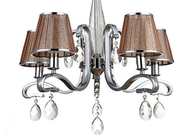 Hotel Zinc Alloy Retro Lüks Kristal Avize / Modern Avizeler ile Gölgeler