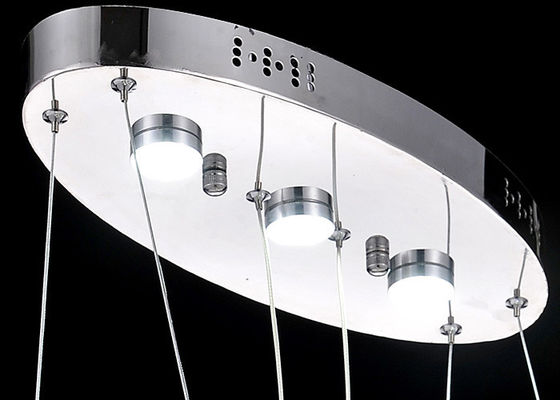 Çift Kalp Şekilli Modern Lüks Kristal Avize 75cm Ayarlanabilir Zincirle