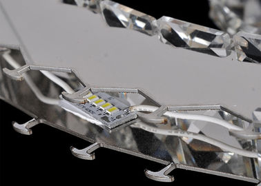 27W Led K9 Modern Lüks Kristal Avize Oteller / Salon İçin