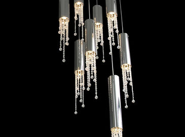 Lüks Crystal Avize Işık, Villalar için LED Aydınlatma Armatürleri