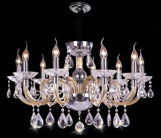 Bakara E14 / E27 18 Lambalı Çağdaş Kristal Avize Işıması