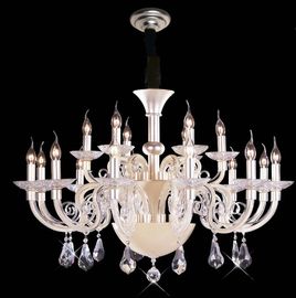 Bakara E14 / E27 18 Lambalı Çağdaş Kristal Avize Işıması