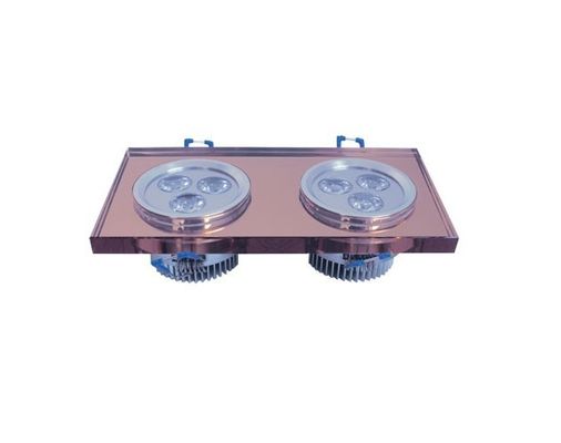 6 Watt 2700k - 7000K Otel Depo Led Gömme Işıklar, 90lm / W