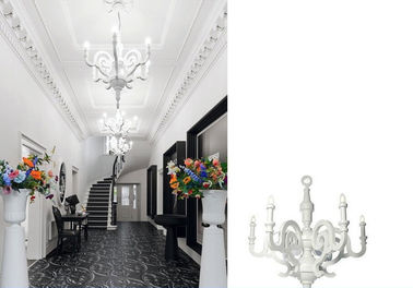 Maksimum 40W Beyaz Avize Avizeleri Restoran / Otel Avize Avizeleri