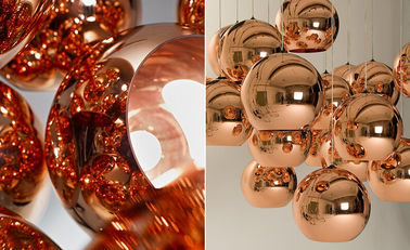 Çağdaş Modern Süspansiyon Işık Bakır Kolye Işık Tom Dixon