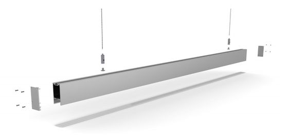 2600k Ticari LED Doğrusal Renk Hanging Kolye Işıkları Değiştirme 49mmX70mm