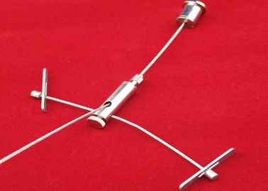 1,0 mm / 1.6 mm Kablo Tel Kolye Işık Kiti Paslanmaz Çelik Yan Çıkış Çapraz Tutucu Kablo İçin Işık Fikstürü