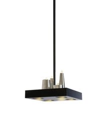 Yuvarlak veya Kare Metal Led Avize Işıkları Parlak Abdest Asma Avizeler