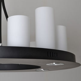 Sofistike Yuvarlak Led Avize Avize Işıkları 20 Mum 4 Led Işık Restoran Bar