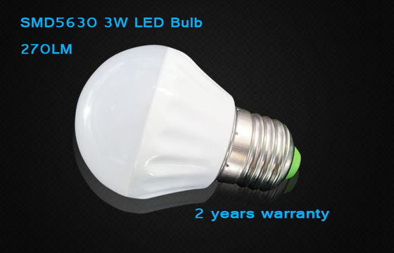 G45 E27 / E14 LED Işık Ampulü 2700-6500K 800 lümenli LED Küre Ampul 3W 35000h Ev Aydınlatması