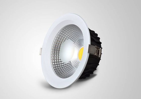 Gömülü Döküm 25Watt LED Downlightlar Ra 80 IP45 Sıcak Beyaz, Stüdyo için Kısılabilir