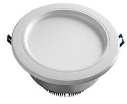12 Watt SMD Samsung Yongalı Yuvarlak LED Gömme Downlights Sıcak Yemek Odası için Beyaz