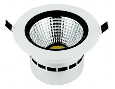 COB Epistar 450LM 6000K Yuvarlak Gömme Led Downlight 5W Ticari Alan