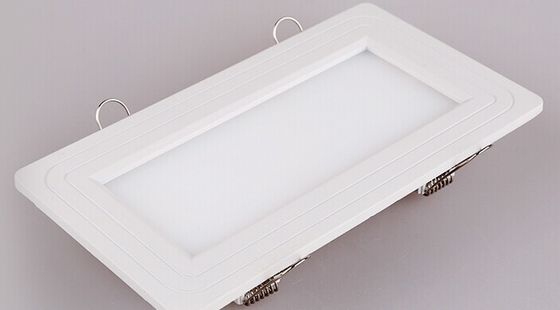 12W 1080LM SMD Meydanı Kare LED Gömme Downlights 6000K CE / RoHS Onaylandı