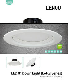 UL Listeye Alınan IP50 240V LED Gömme Downlightlar Salon / Mutfak Aydınlatması için