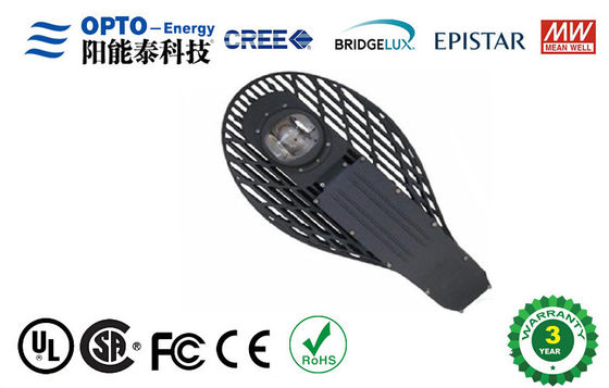 MeanWell ile Yollar COB Açık Led Sokak Işık 50W Alüminyum ve Tavlama Camlı Sürücü Led