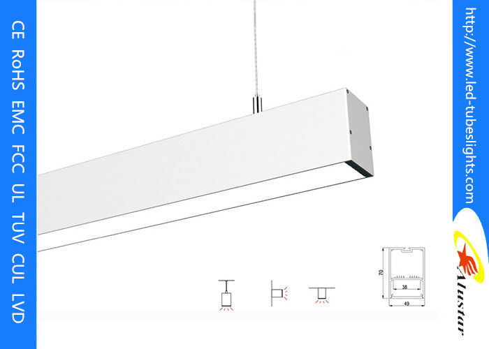2600k Ticari LED Doğrusal Renk Hanging Kolye Işıkları Değiştirme 49mmX70mm