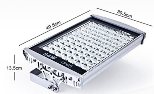 Tünel için Soğuk Beyaz 84W 24V Bridgelux / Cree dekoratif sokak aydınlatma